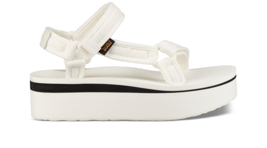 Teva Flatform Universal Mesh Print Bright White