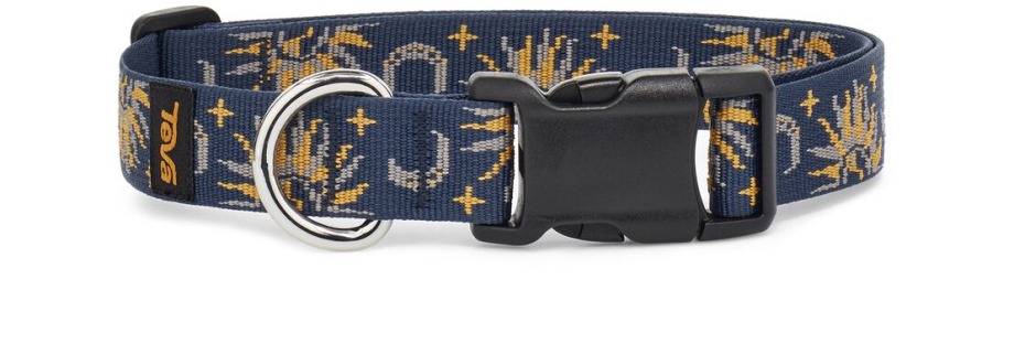 Teva Dog Collar 25Mm Sun And Moon Insignia Blue