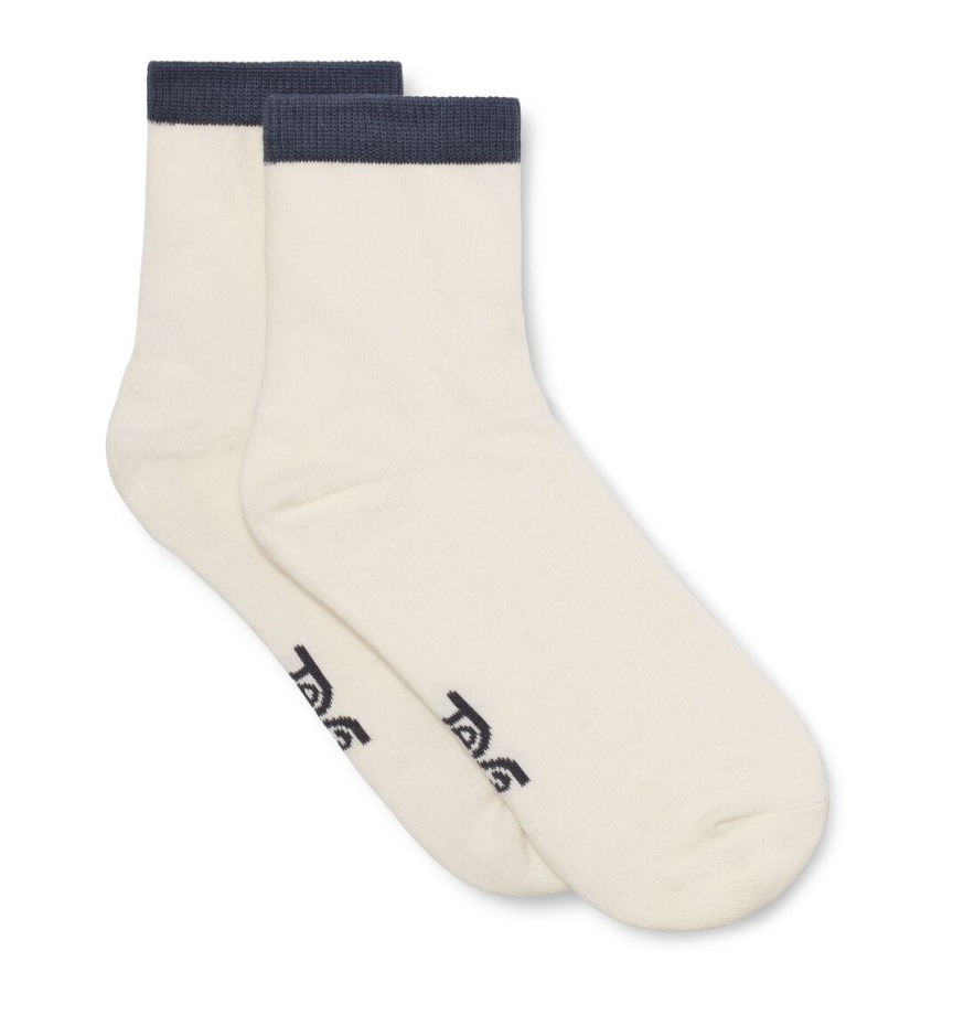 Teva Marshmallow-Blue Mirage Quarter Sock