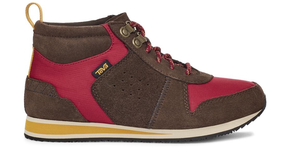 Highside '84 Mid Teva Brown-Persian Red